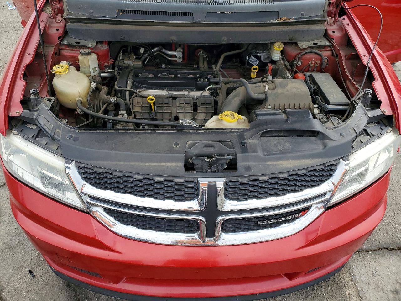 2015 Dodge Journey Se Красный vin: 3C4PDCAB6FT712528