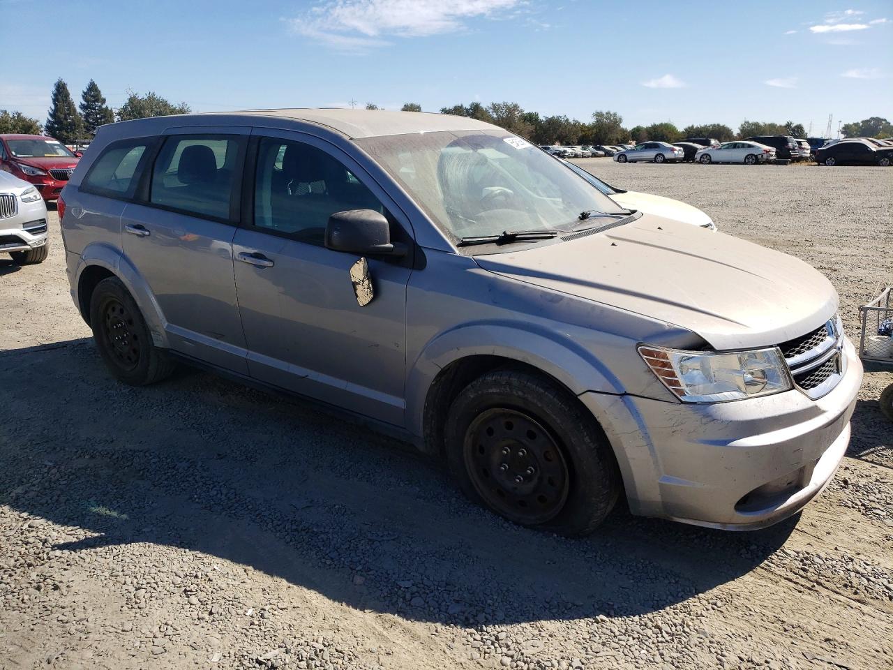 2015 Dodge Journey Se Silver vin: 3C4PDCAB6FT713419