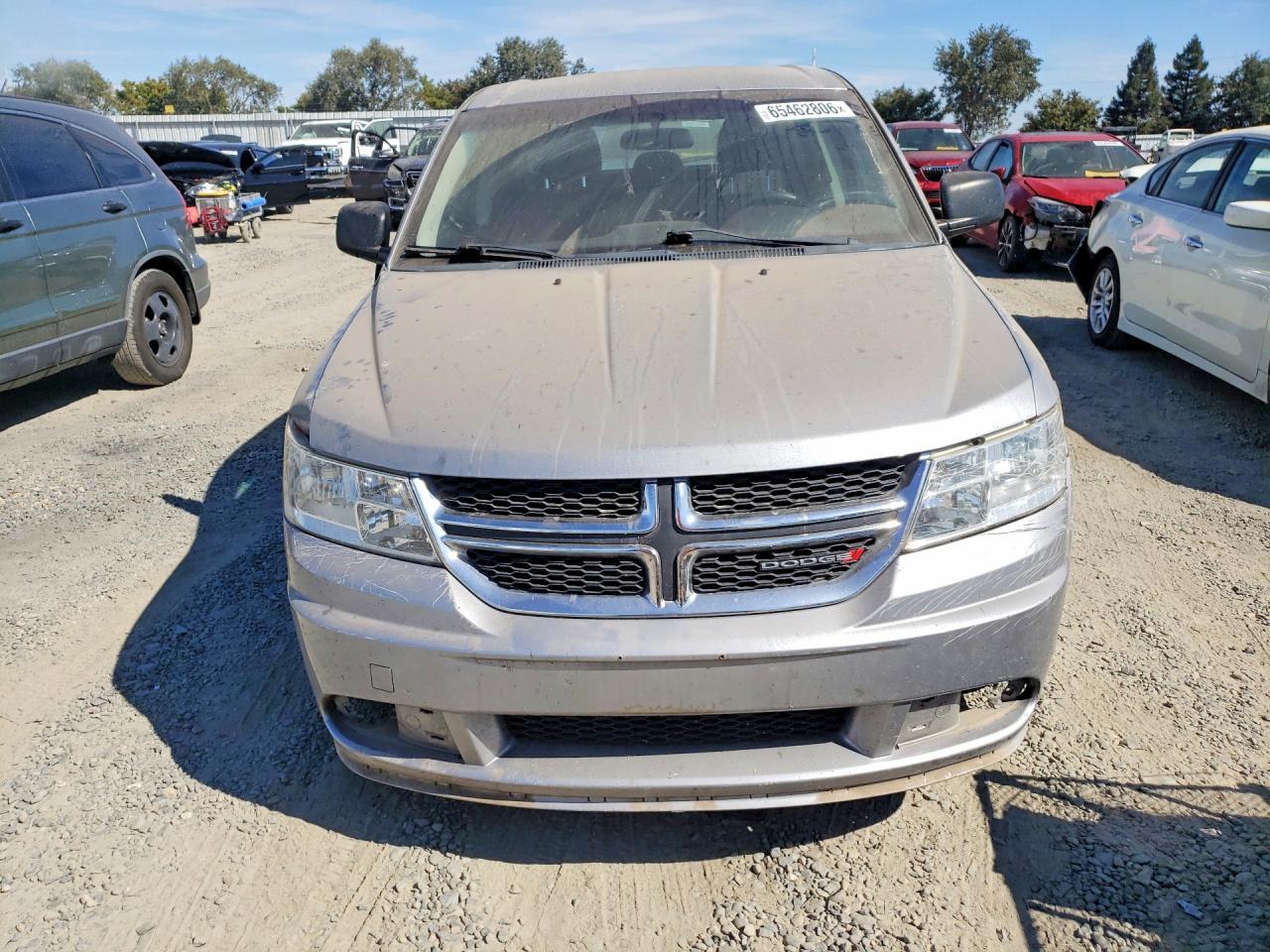 2015 Dodge Journey Se Silver vin: 3C4PDCAB6FT713419