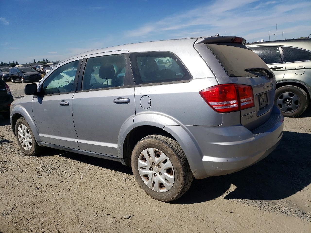 2015 Dodge Journey Se Silver vin: 3C4PDCAB6FT713419