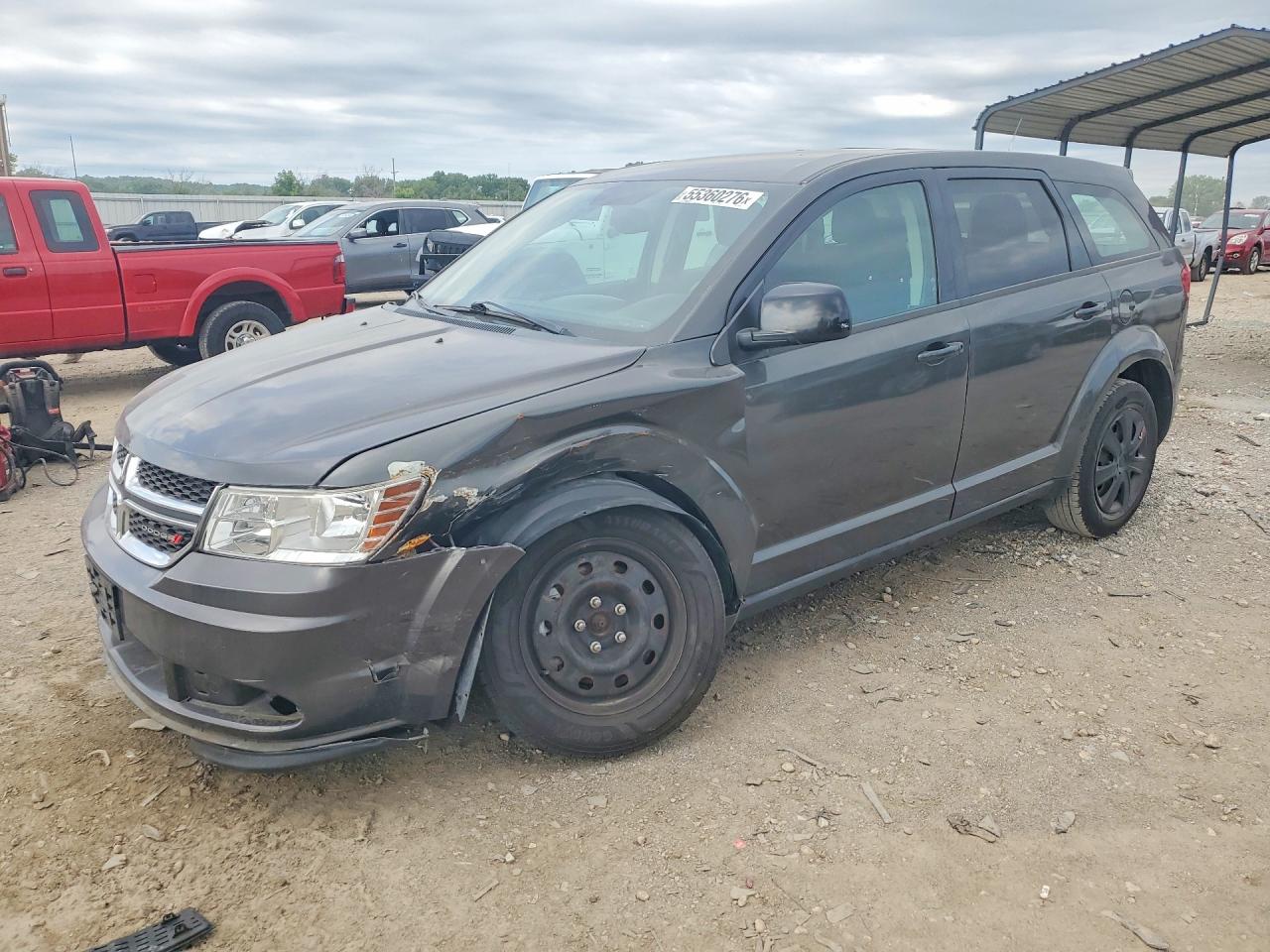 2015 Dodge Journey Se Серый vin: 3C4PDCAB6FT753225