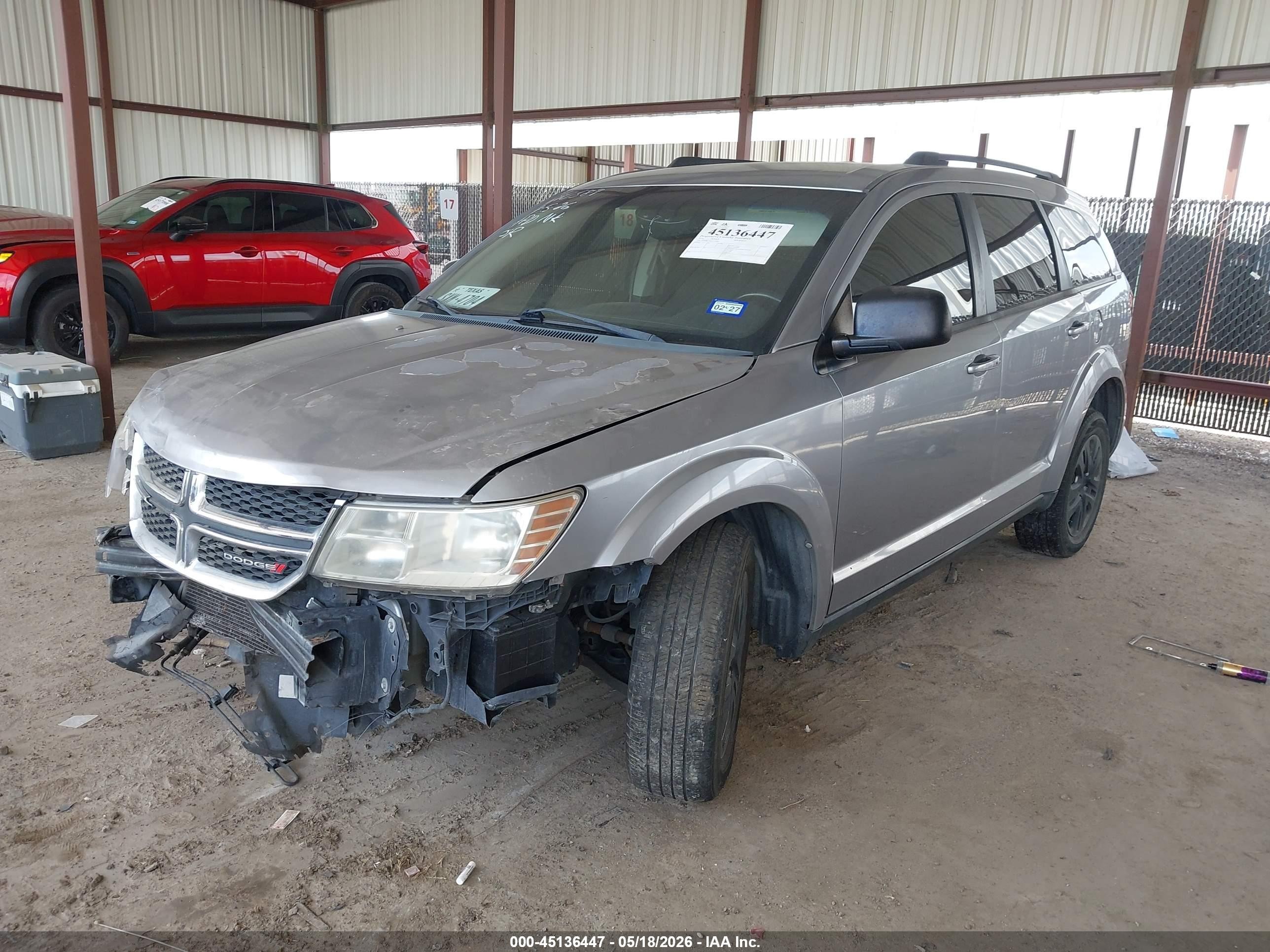 2016 Dodge Journey Se Silver vin: 3C4PDCAB6GT239005