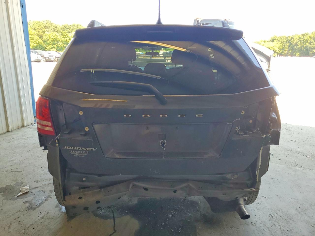 2017 Dodge Journey Se Gray vin: 3C4PDCAB6HT516530