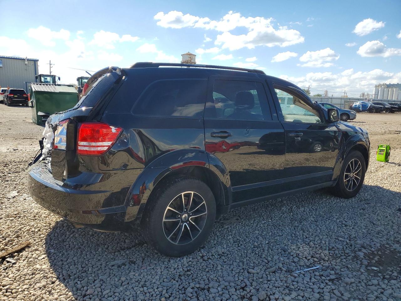 2018 Dodge Journey Se Black vin: 3C4PDCAB6JT383547