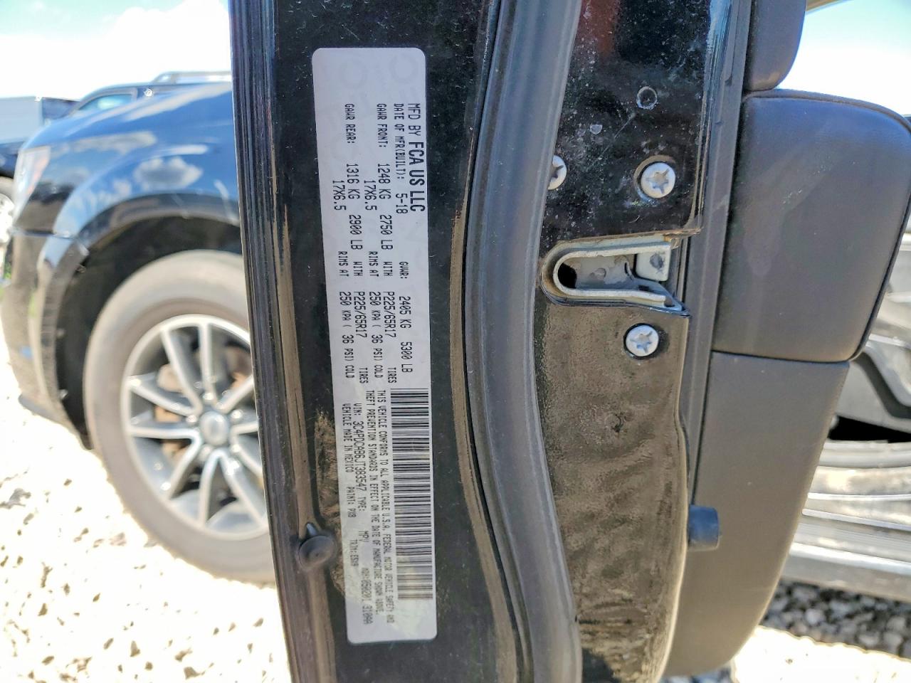 2018 Dodge Journey Se Black vin: 3C4PDCAB6JT383547