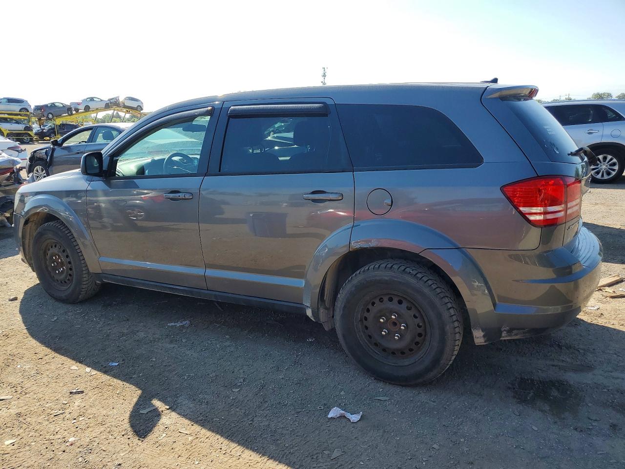 2012 Dodge Journey Se Gray vin: 3C4PDCAB7CT174160