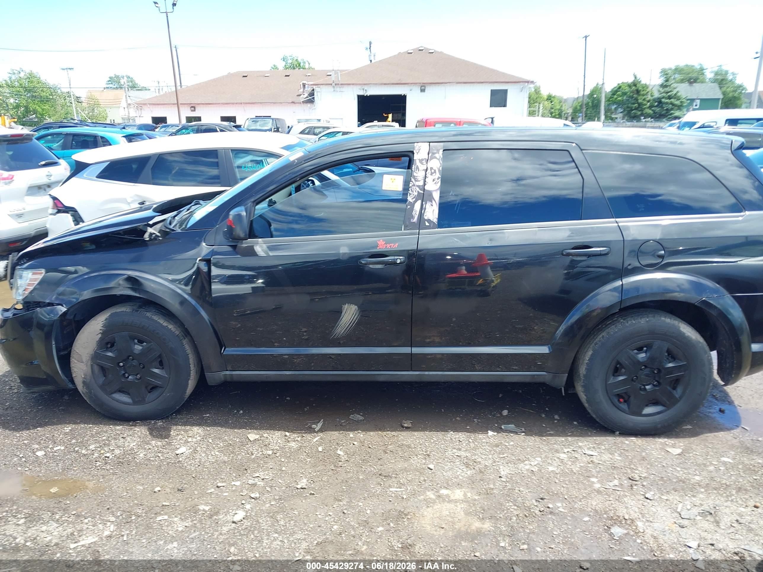 2012 Dodge Journey Se/avp Черный vin: 3C4PDCAB7CT216830