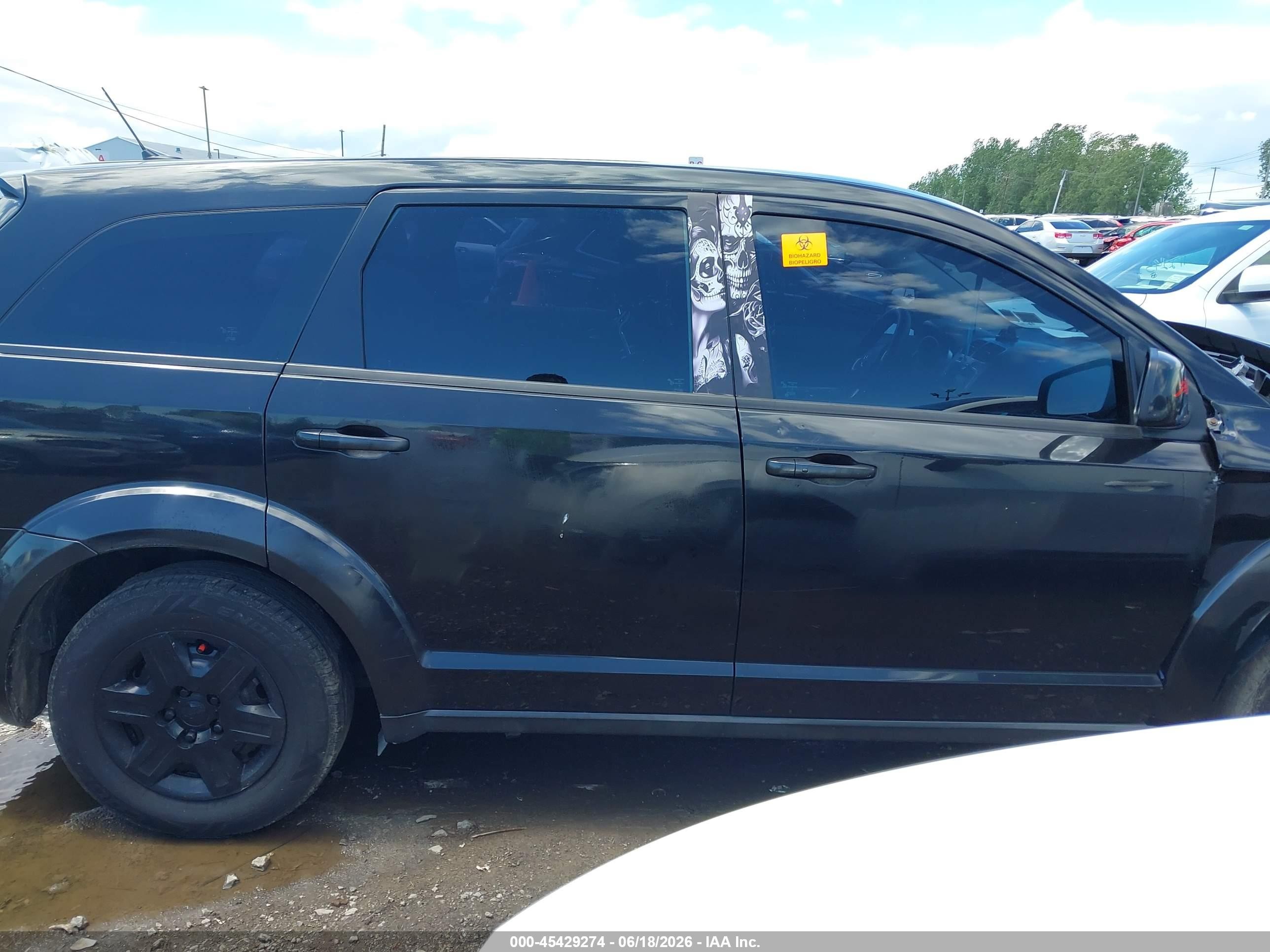 2012 Dodge Journey Se/avp Черный vin: 3C4PDCAB7CT216830