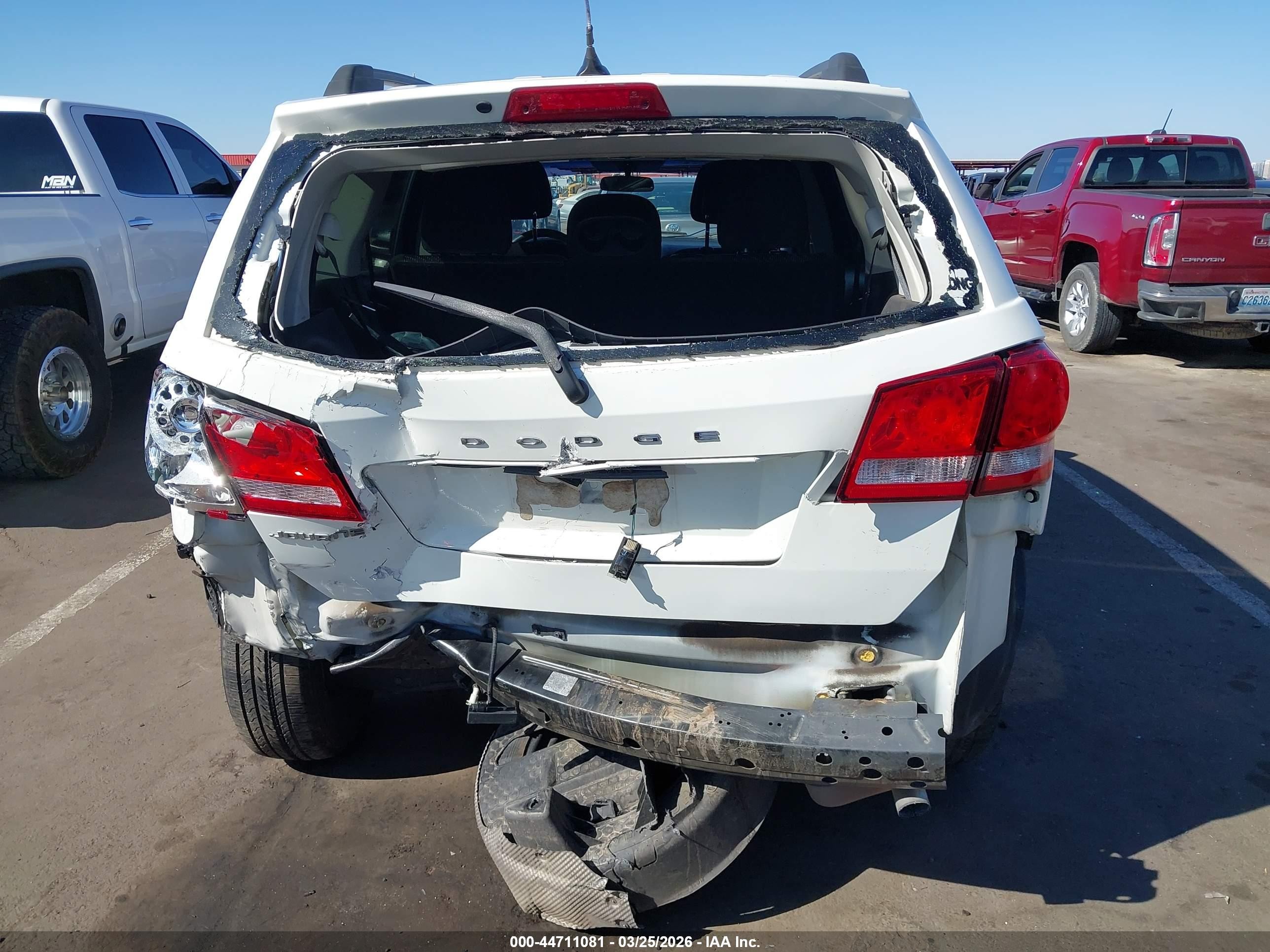 2012 Dodge Journey Se/avp White vin: 3C4PDCAB7CT229612