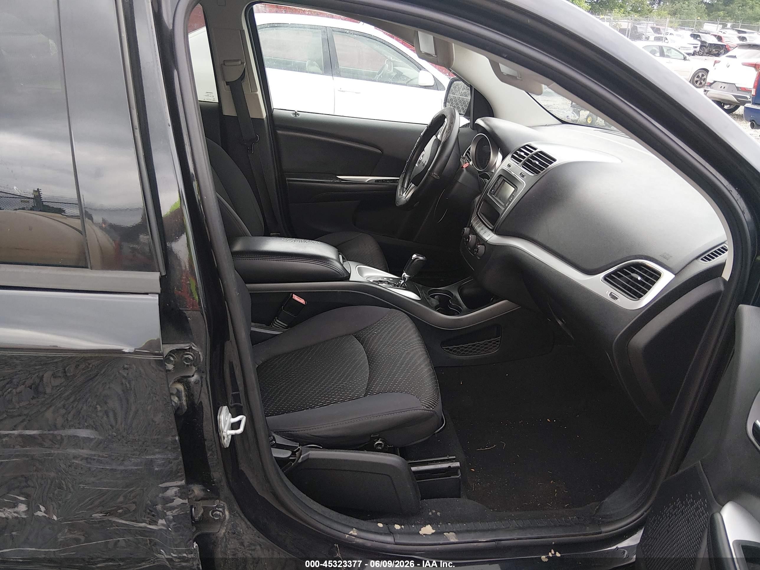 2012 Dodge Journey Cvp/se Plus Black vin: 3C4PDCAB7CT363956