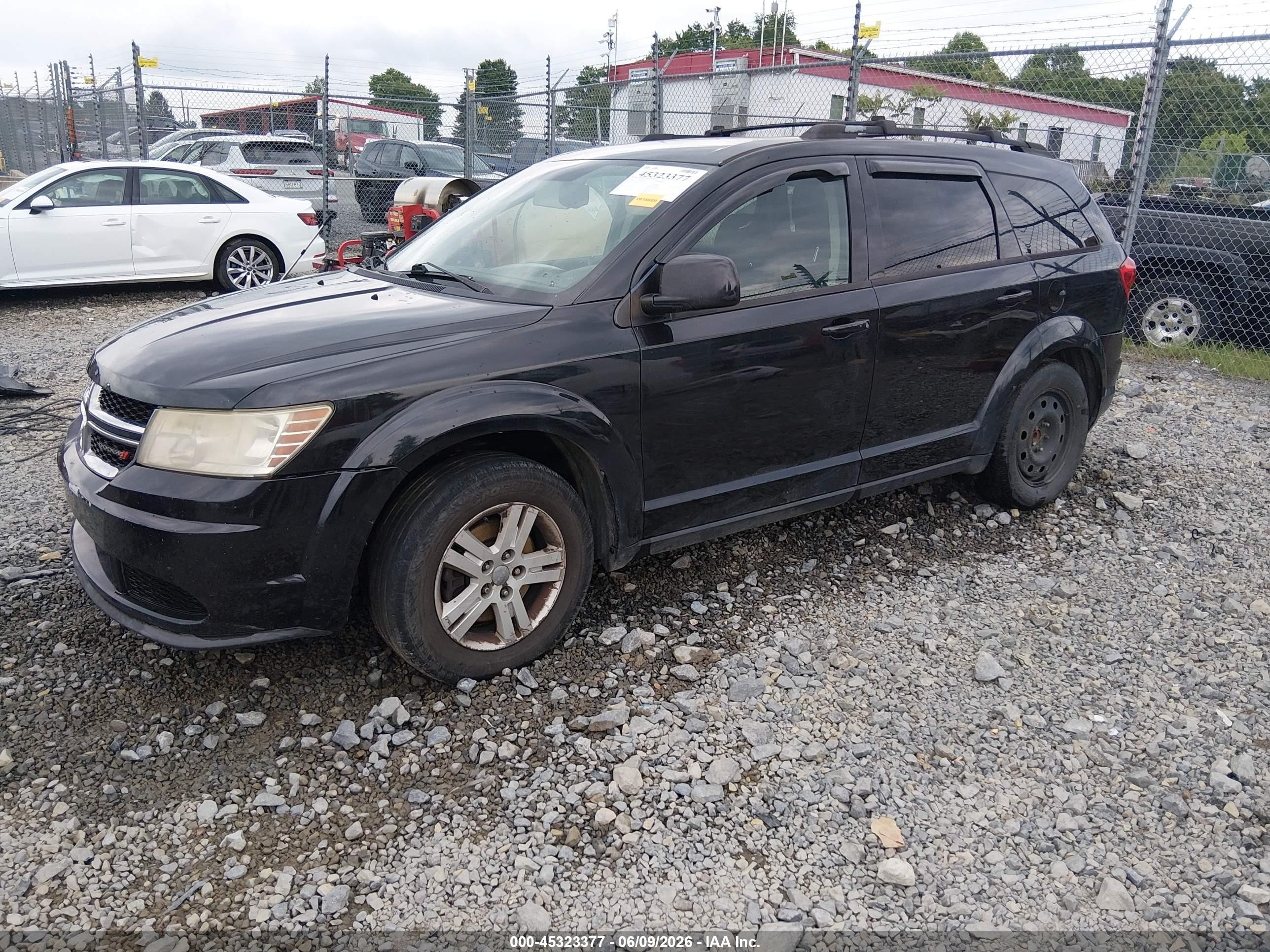 2012 Dodge Journey Cvp/se Plus Black vin: 3C4PDCAB7CT363956