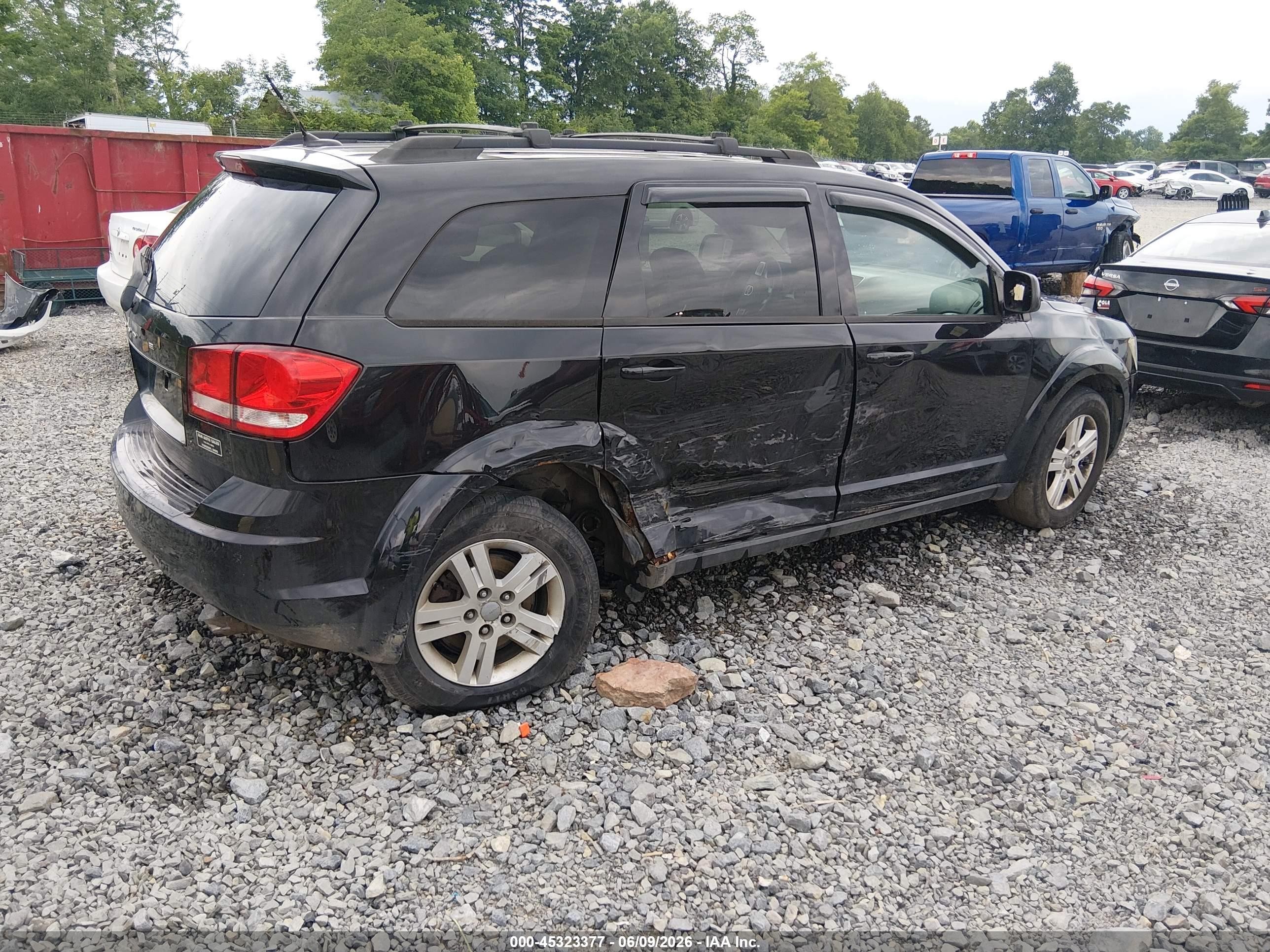 2012 Dodge Journey Cvp/se Plus Black vin: 3C4PDCAB7CT363956