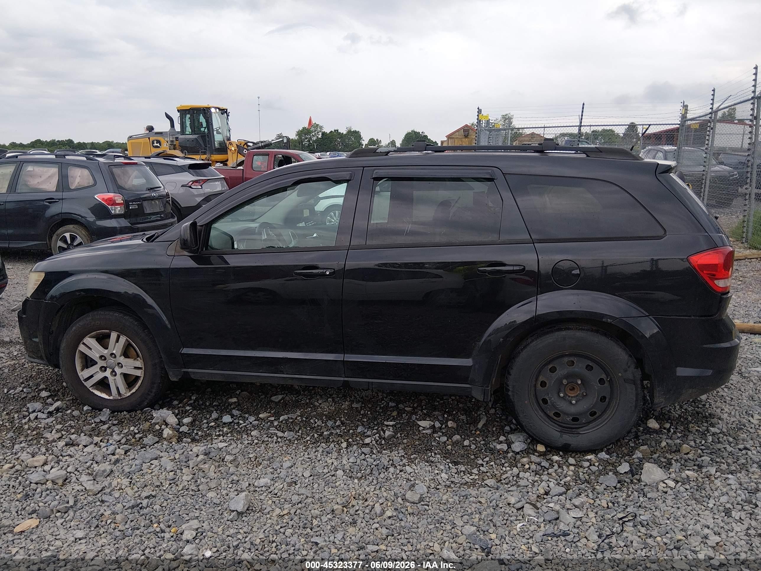 2012 Dodge Journey Cvp/se Plus Black vin: 3C4PDCAB7CT363956