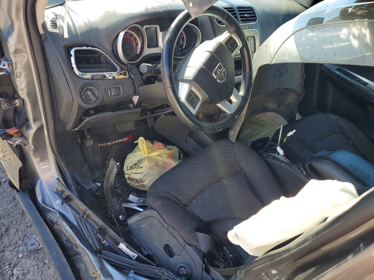 2013 Dodge Journey Se Gray vin: 3C4PDCAB7DT595152