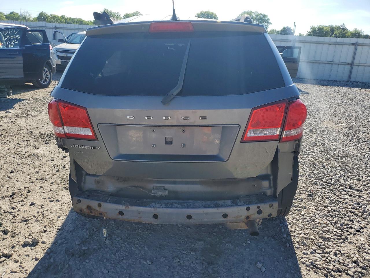 2013 Dodge Journey Se Gray vin: 3C4PDCAB7DT595152