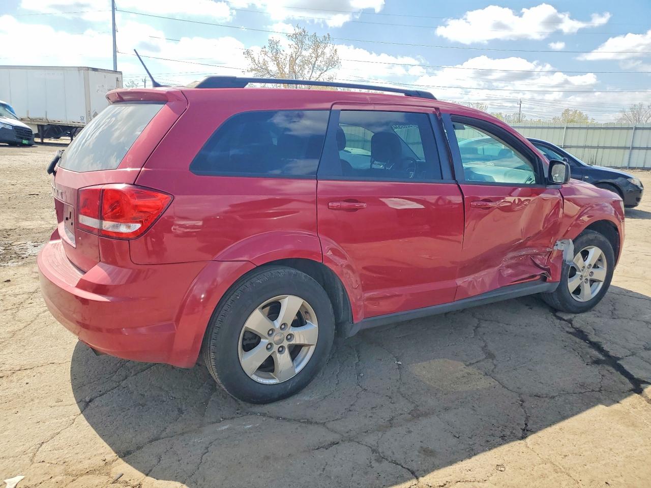 2013 Dodge Journey Se Red vin: 3C4PDCAB7DT647945