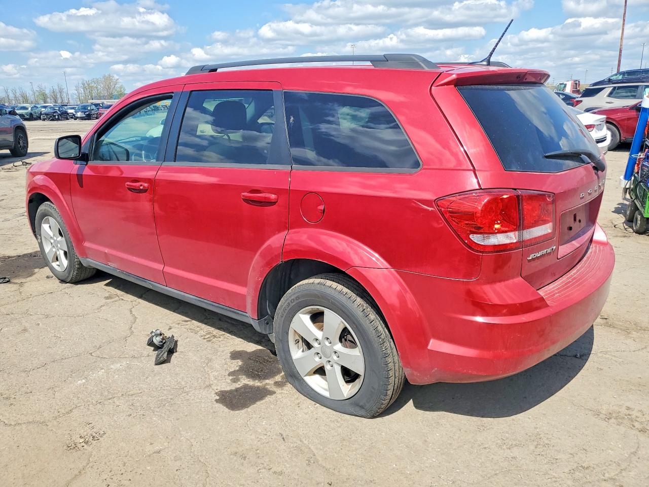 2013 Dodge Journey Se Red vin: 3C4PDCAB7DT647945