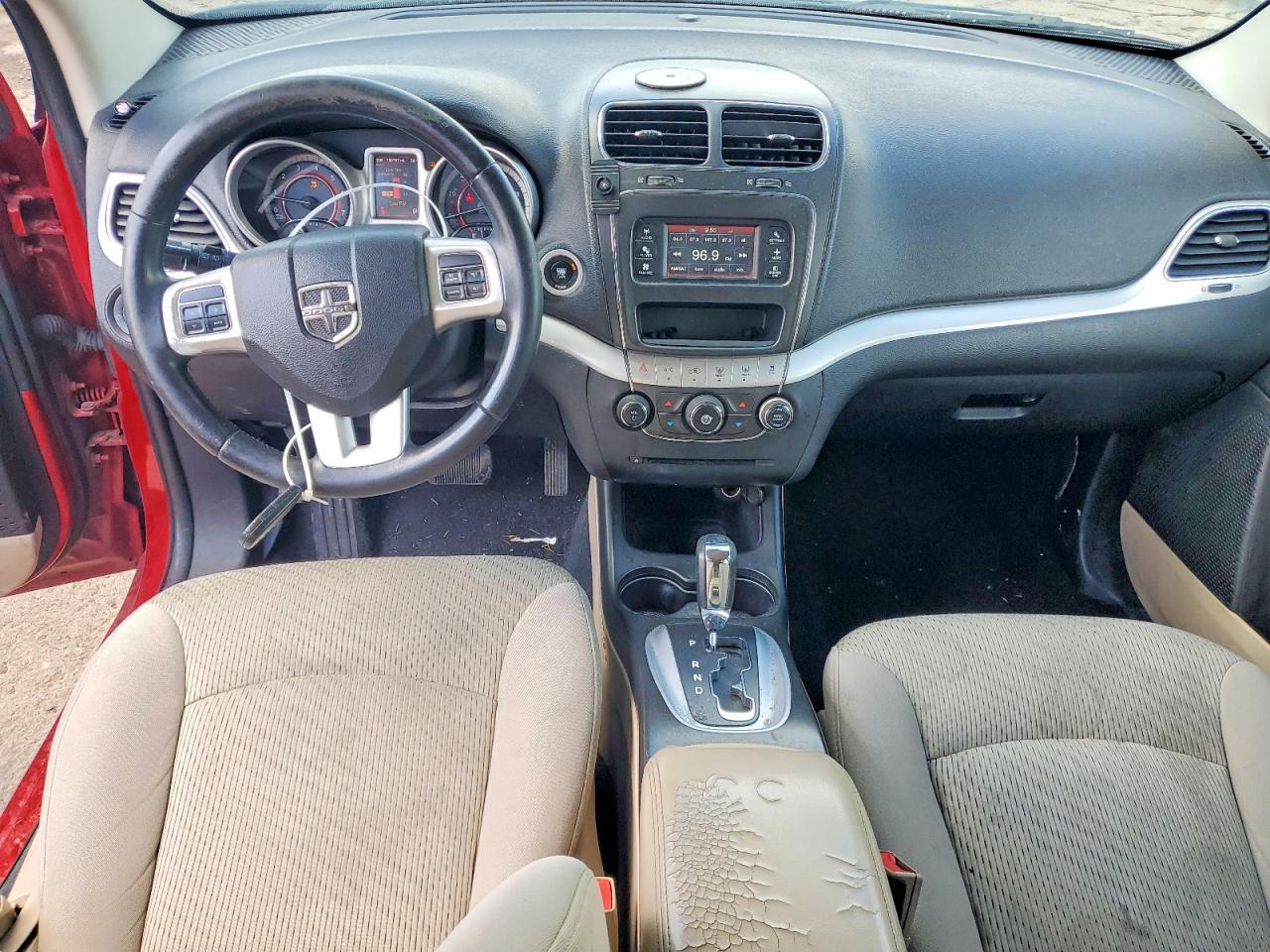 2013 Dodge Journey Se Red vin: 3C4PDCAB7DT647945