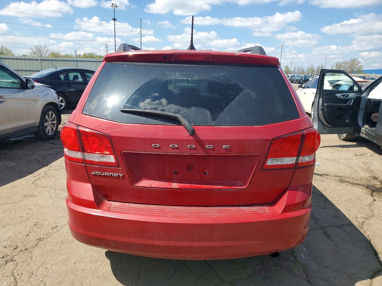 2013 Dodge Journey Se Red vin: 3C4PDCAB7DT647945