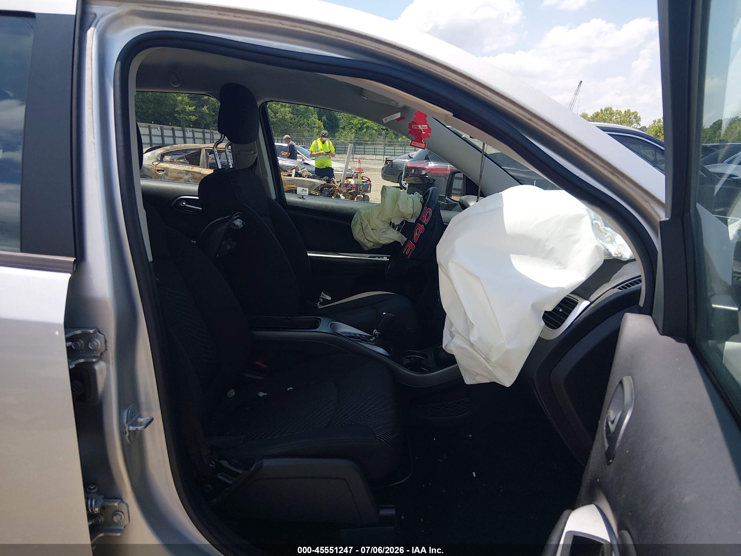 2013 Dodge Journey American Value Pkg Silver vin: 3C4PDCAB7DT728461