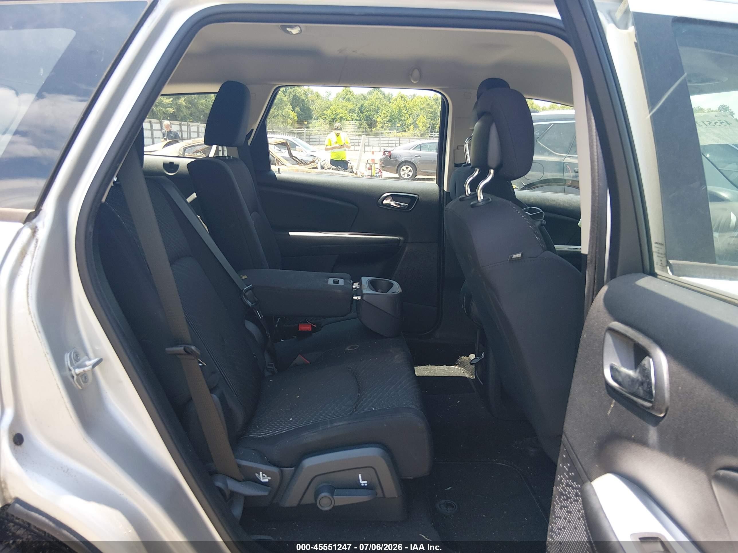 2013 Dodge Journey American Value Pkg Silver vin: 3C4PDCAB7DT728461