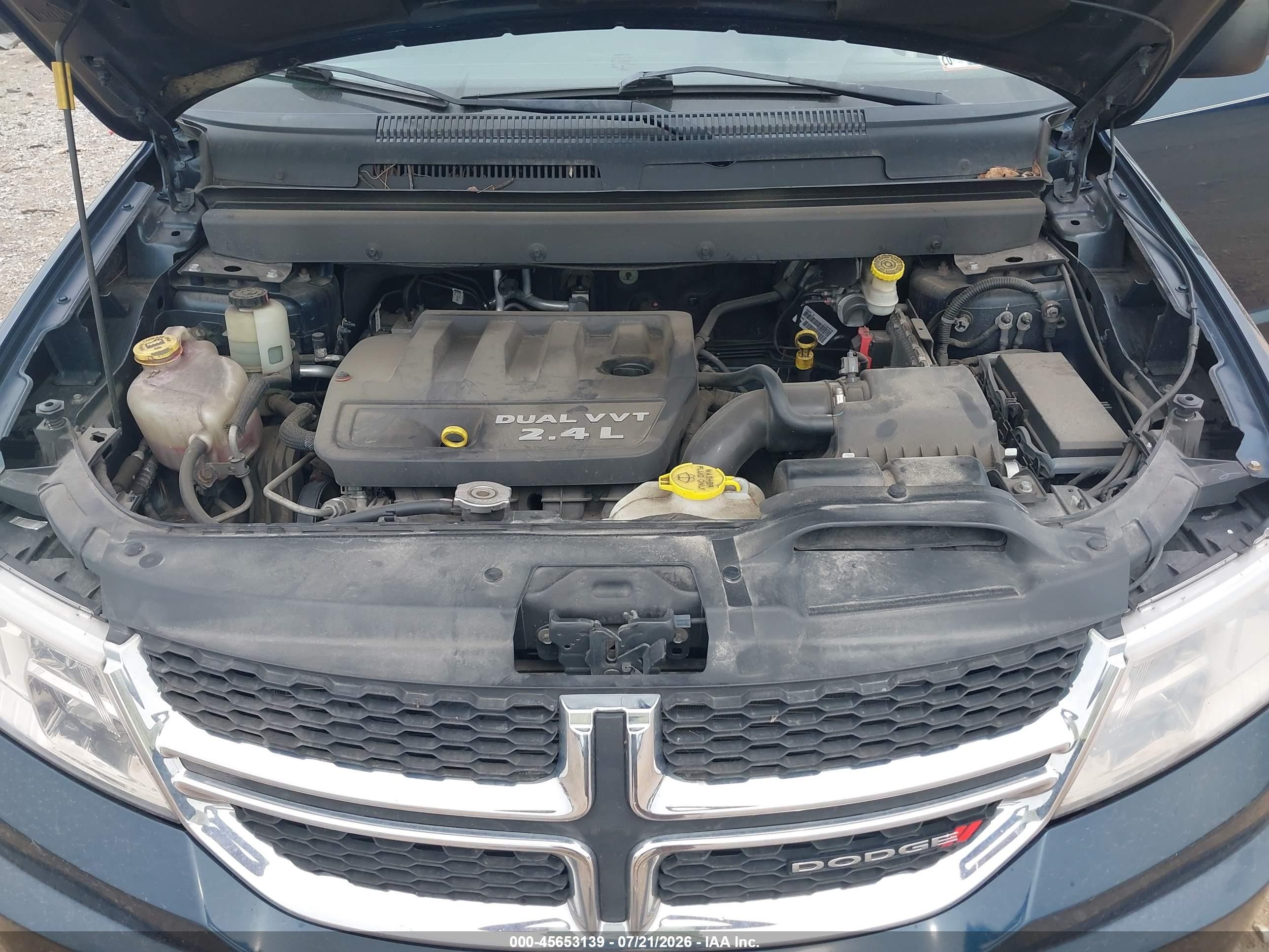 2014 Dodge Journey Se Синий vin: 3C4PDCAB7ET141999