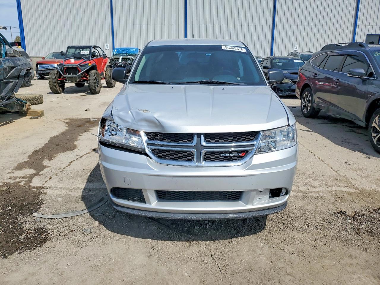 2014 Dodge Journey Se Silver vin: 3C4PDCAB7ET198395