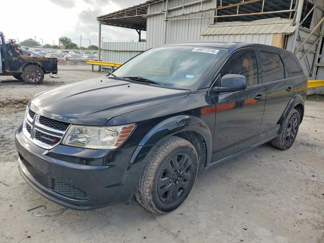 2014 Dodge Journey Black vin: 3C4PDCAB7ET256425