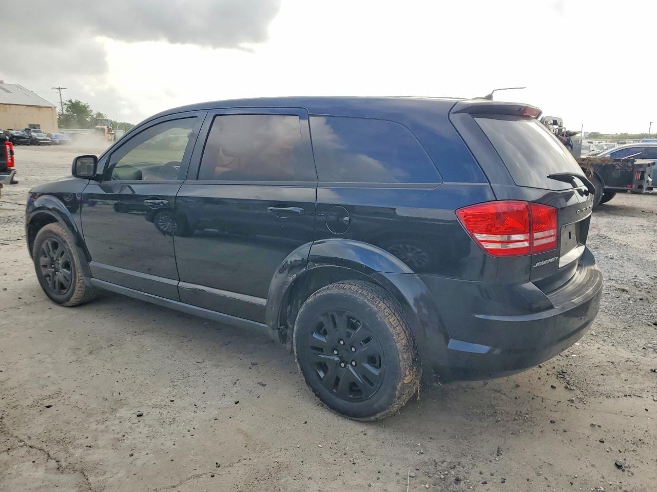 2014 Dodge Journey Black vin: 3C4PDCAB7ET256425