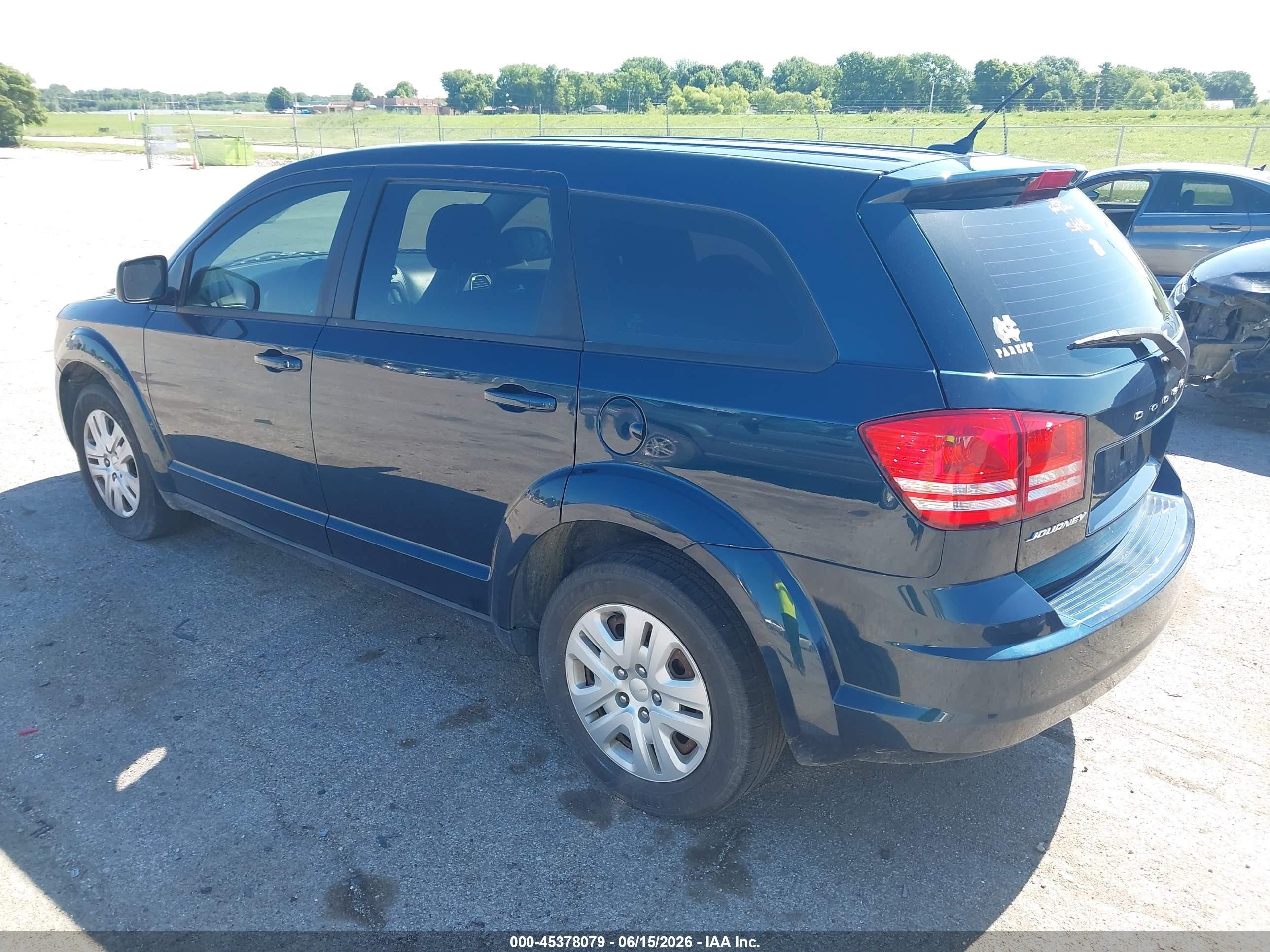 2014 Dodge Journey American Value Pkg Dark Blue vin: 3C4PDCAB7ET284354