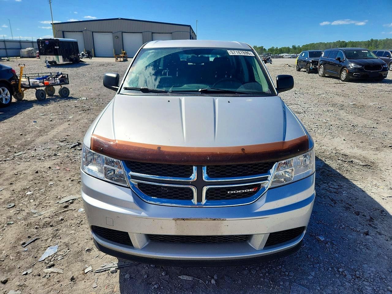 2014 Dodge Journey Se Silver vin: 3C4PDCAB7ET303565