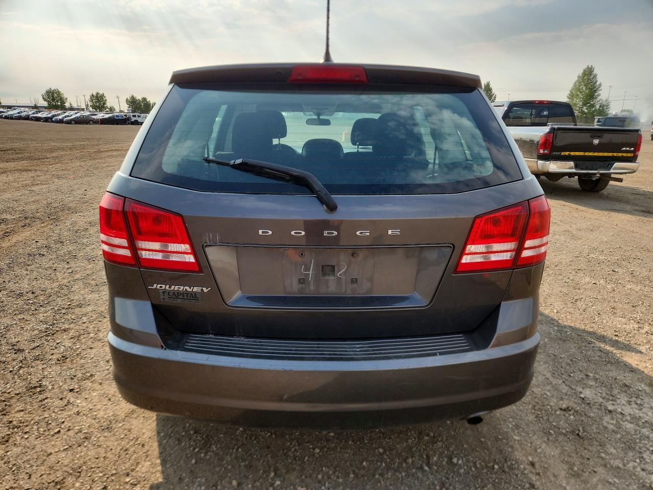 2015 Dodge Journey Se Gray vin: 3C4PDCAB7FT509566