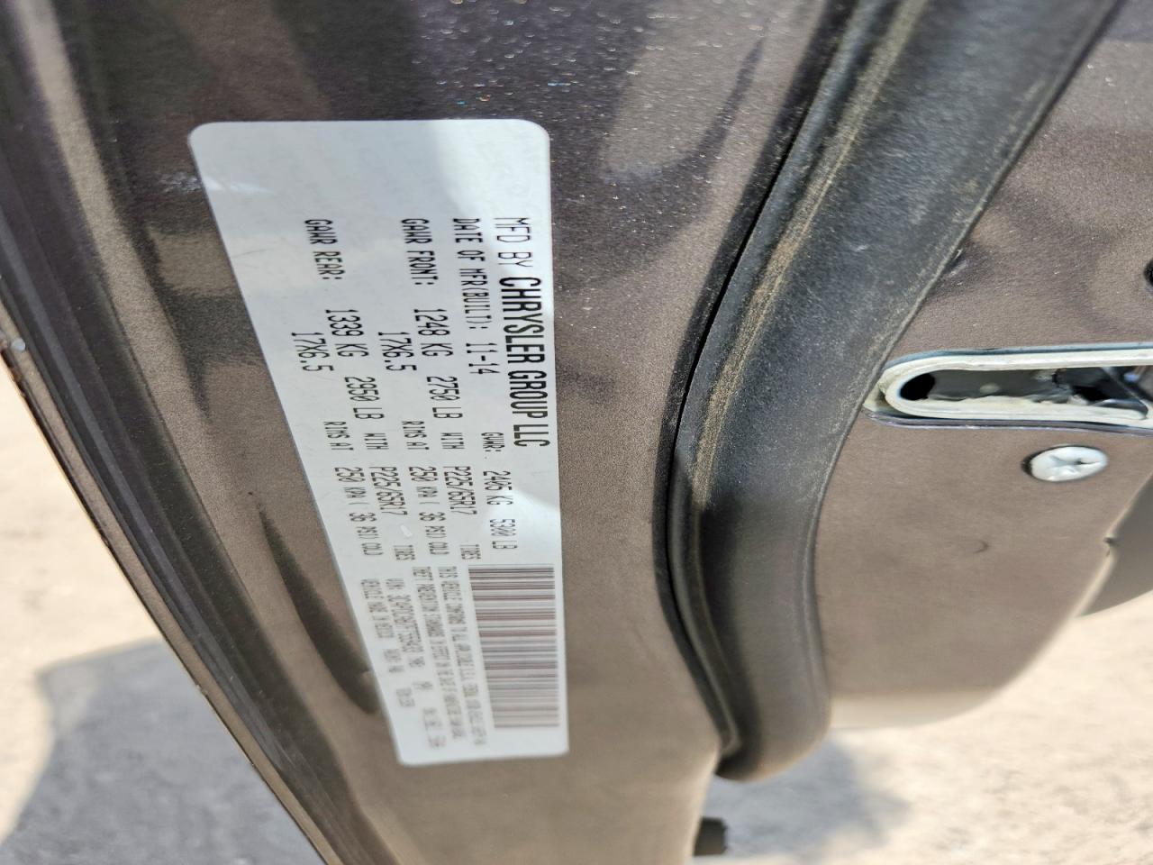 2015 Dodge Journey Se Charcoal vin: 3C4PDCAB7FT559433