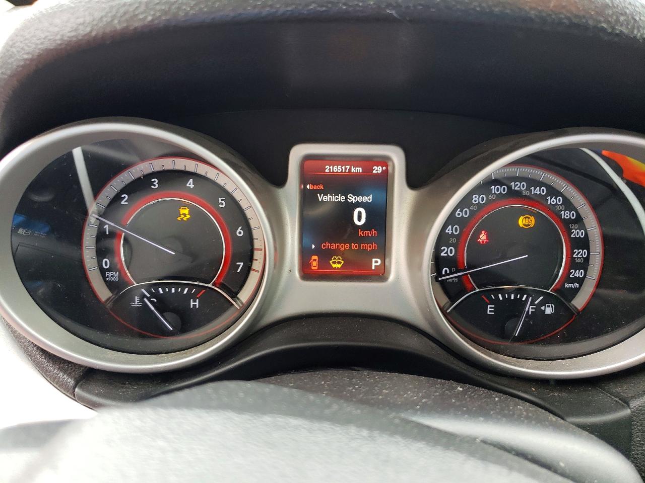2015 Dodge Journey Se Red vin: 3C4PDCAB7FT587295