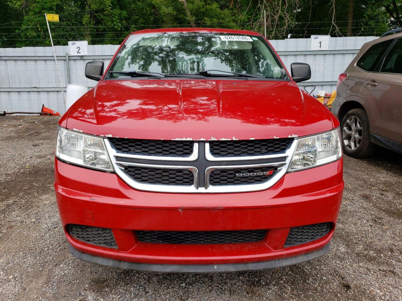 2015 Dodge Journey Se Red vin: 3C4PDCAB7FT587295