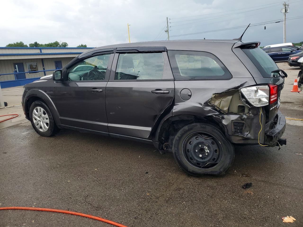 2015 Dodge Journey Se Gray vin: 3C4PDCAB7FT587510