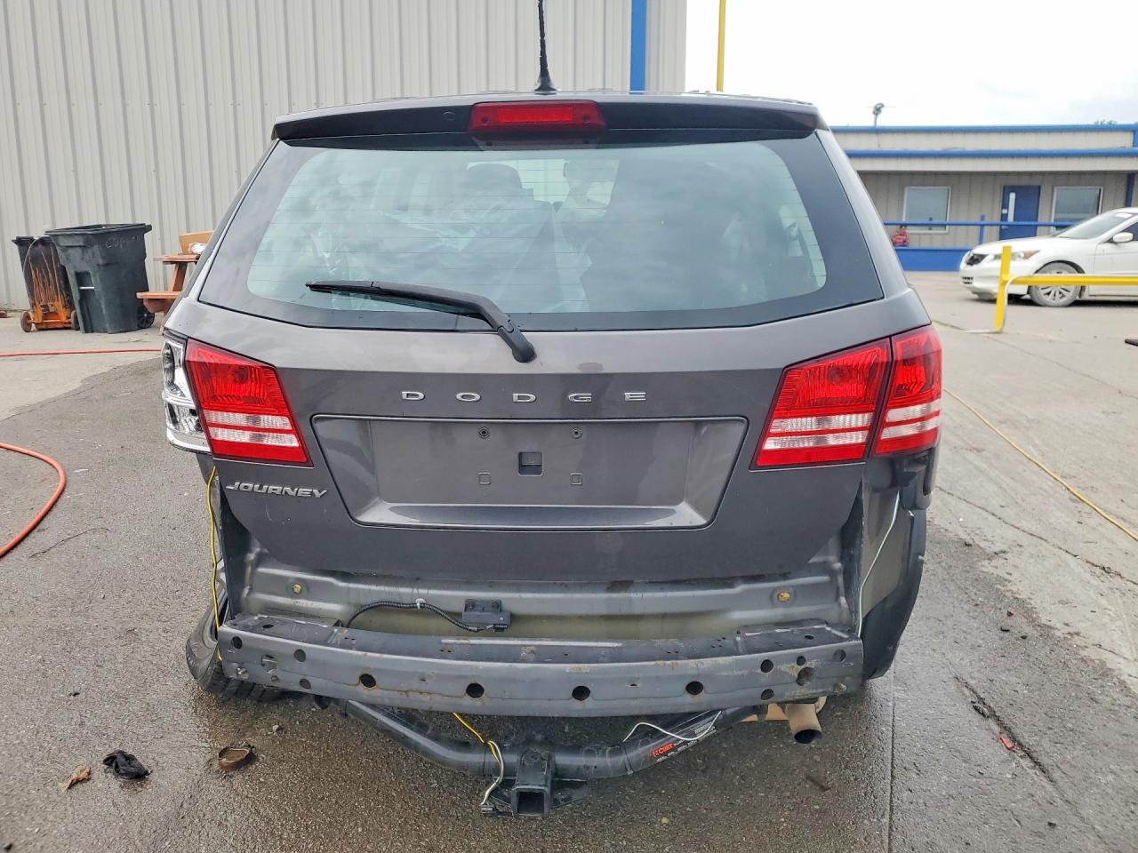 2015 Dodge Journey Se Gray vin: 3C4PDCAB7FT587510