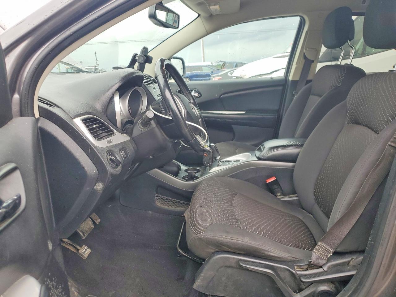 2015 Dodge Journey Se Gray vin: 3C4PDCAB7FT587510