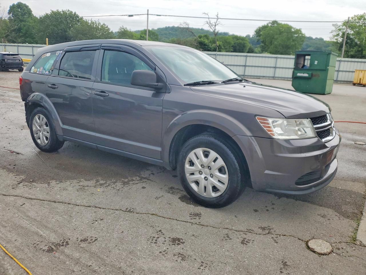 2015 Dodge Journey Se Gray vin: 3C4PDCAB7FT587510