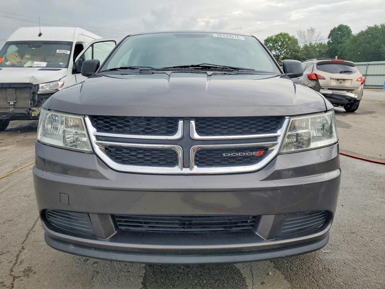 2015 Dodge Journey Se Gray vin: 3C4PDCAB7FT587510