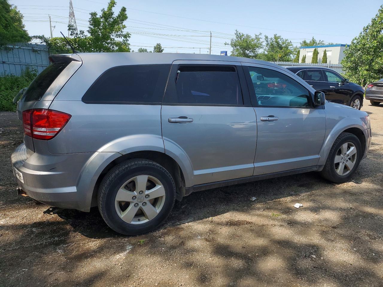 2015 Dodge Journey Se Silver vin: 3C4PDCAB7FT608131