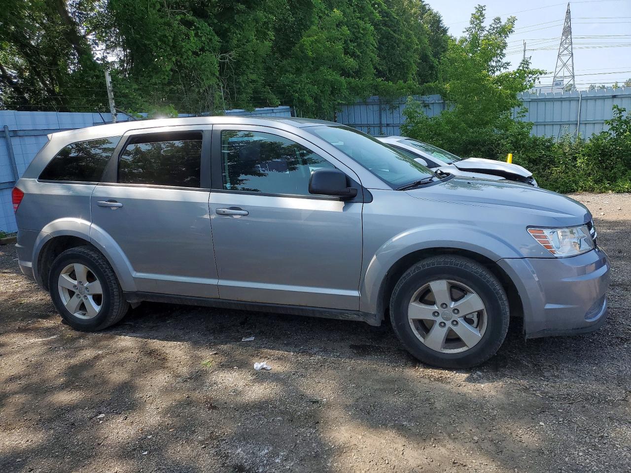 2015 Dodge Journey Se Silver vin: 3C4PDCAB7FT608131