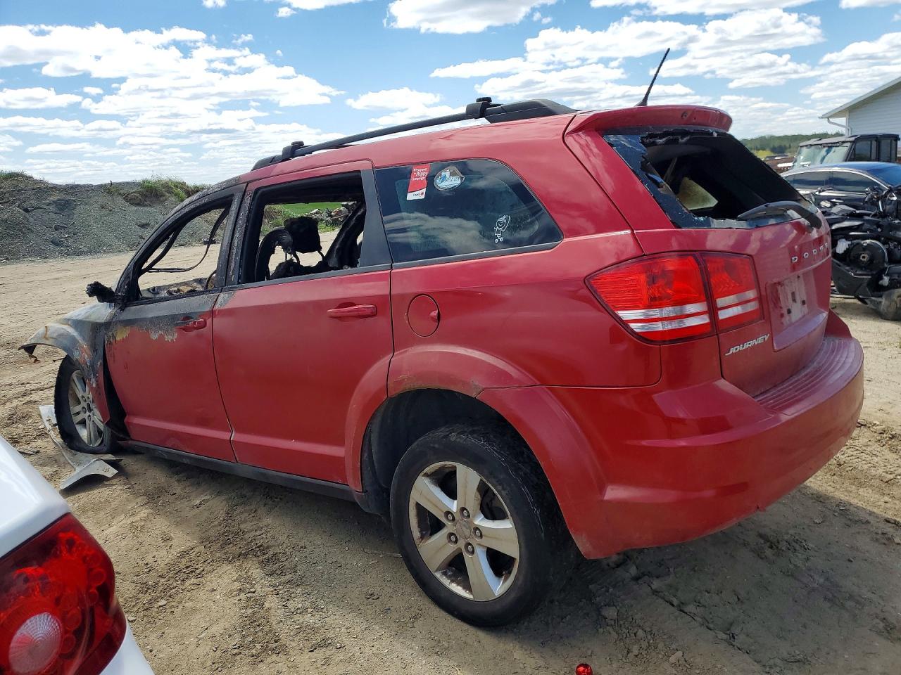 2015 Dodge Journey Se Red vin: 3C4PDCAB7FT702297