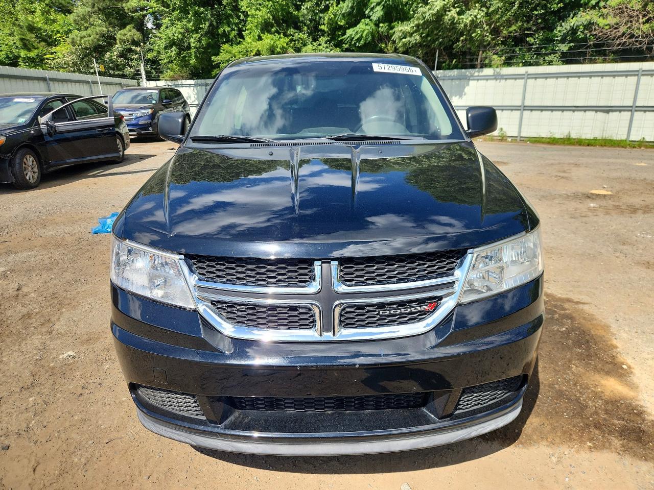2015 Dodge Journey Se Black vin: 3C4PDCAB7FT714255