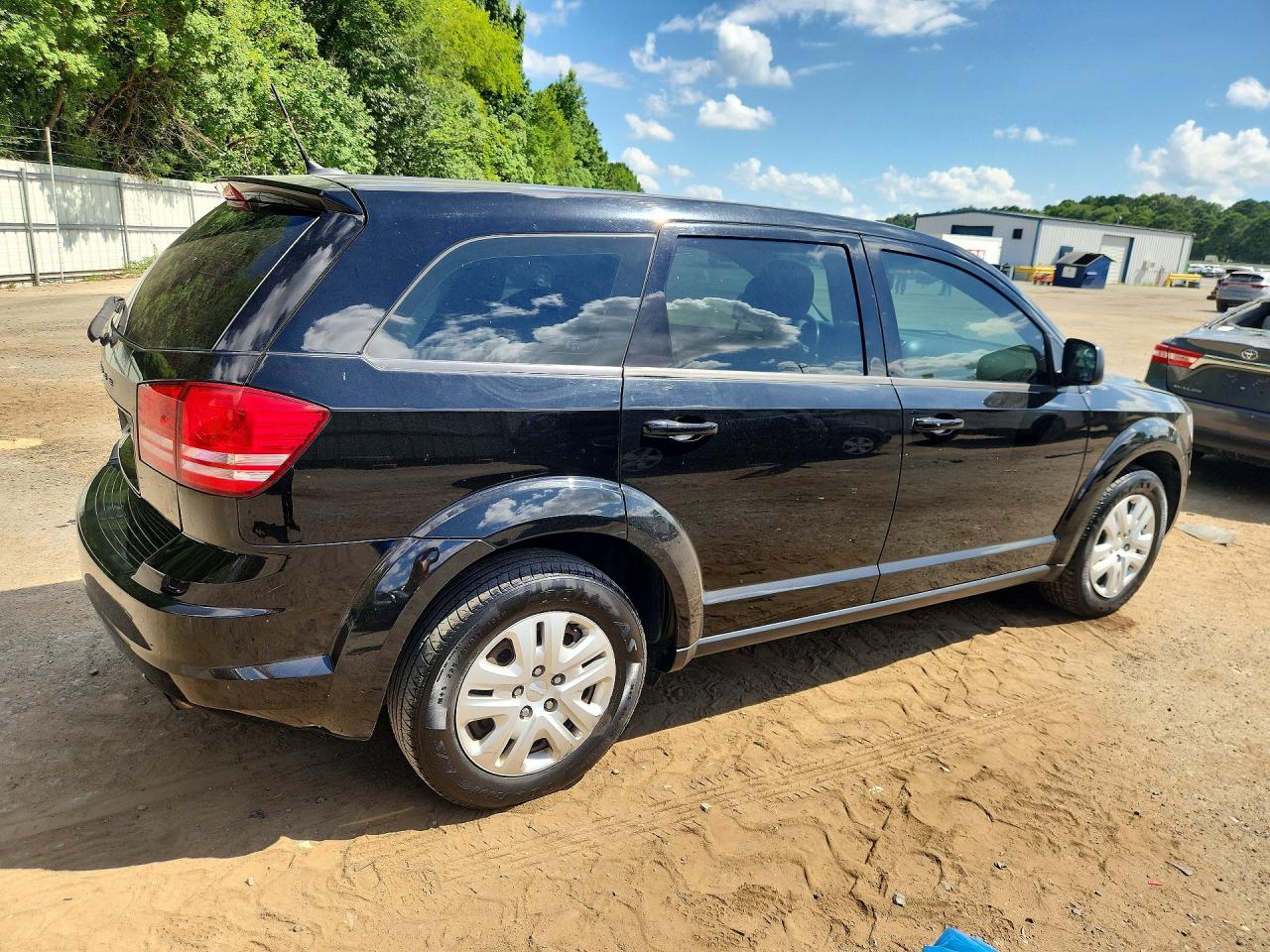 2015 Dodge Journey Se Black vin: 3C4PDCAB7FT714255