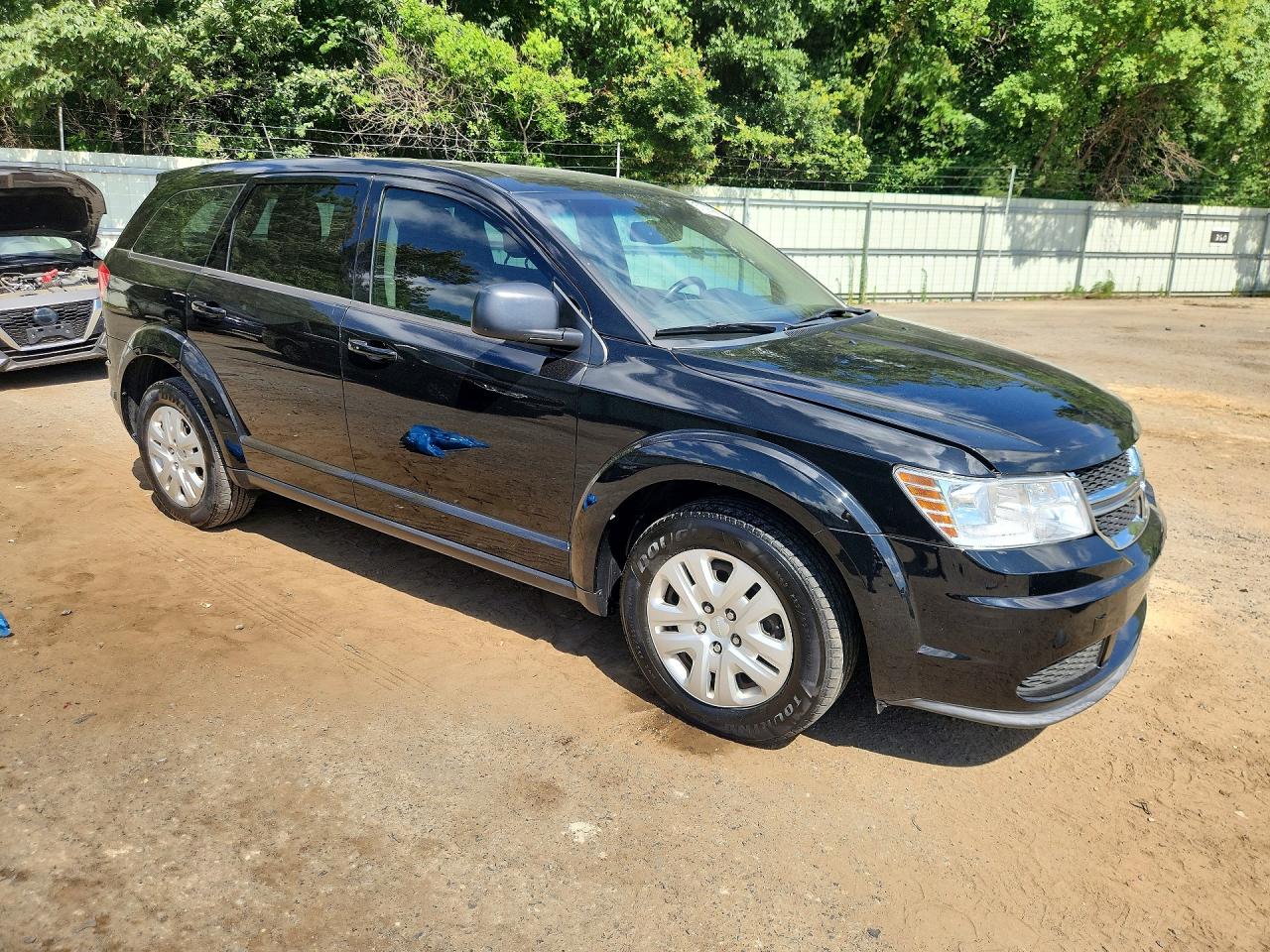 2015 Dodge Journey Se Black vin: 3C4PDCAB7FT714255