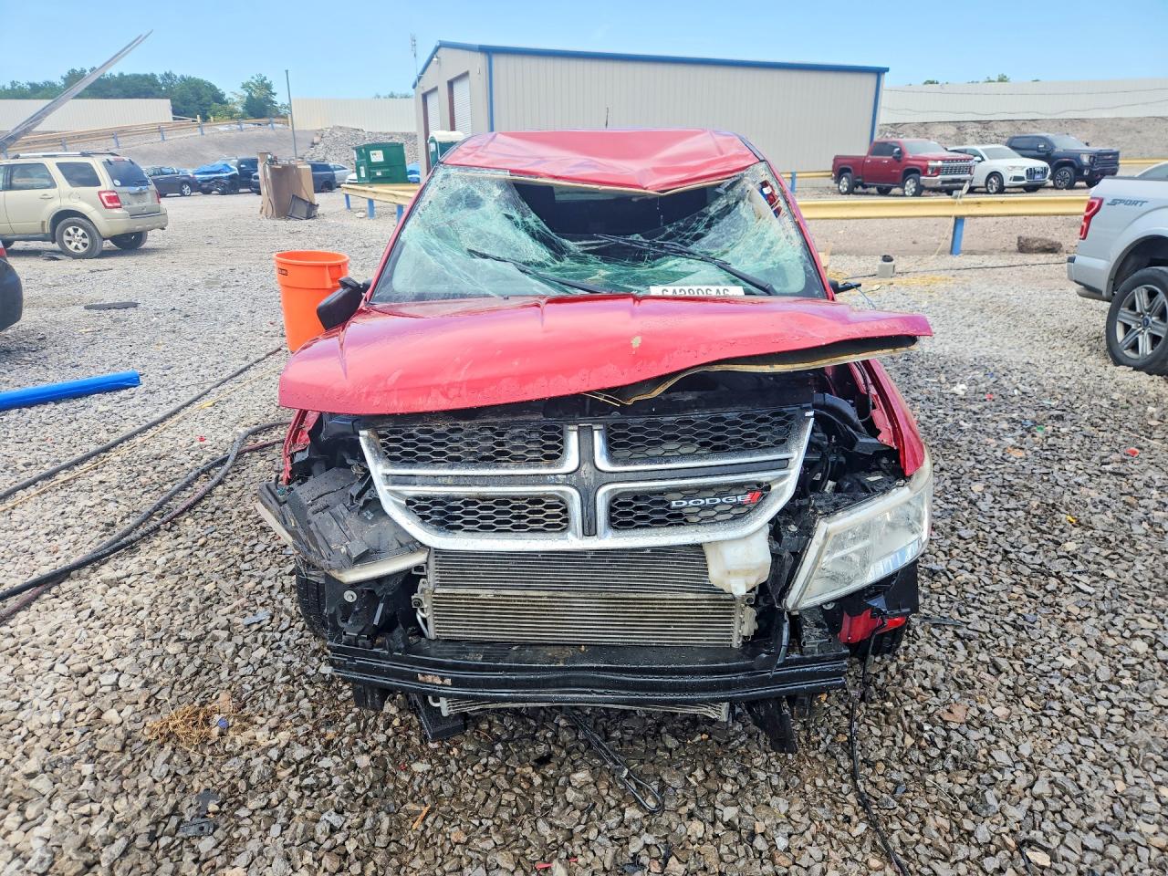 2015 Dodge Journey Se Red vin: 3C4PDCAB7FT719293