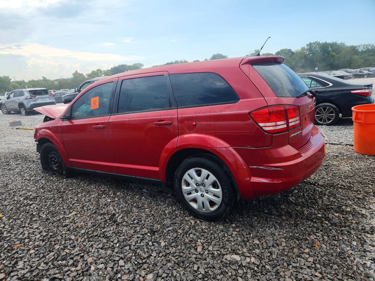 2015 Dodge Journey Se Red vin: 3C4PDCAB7FT719293