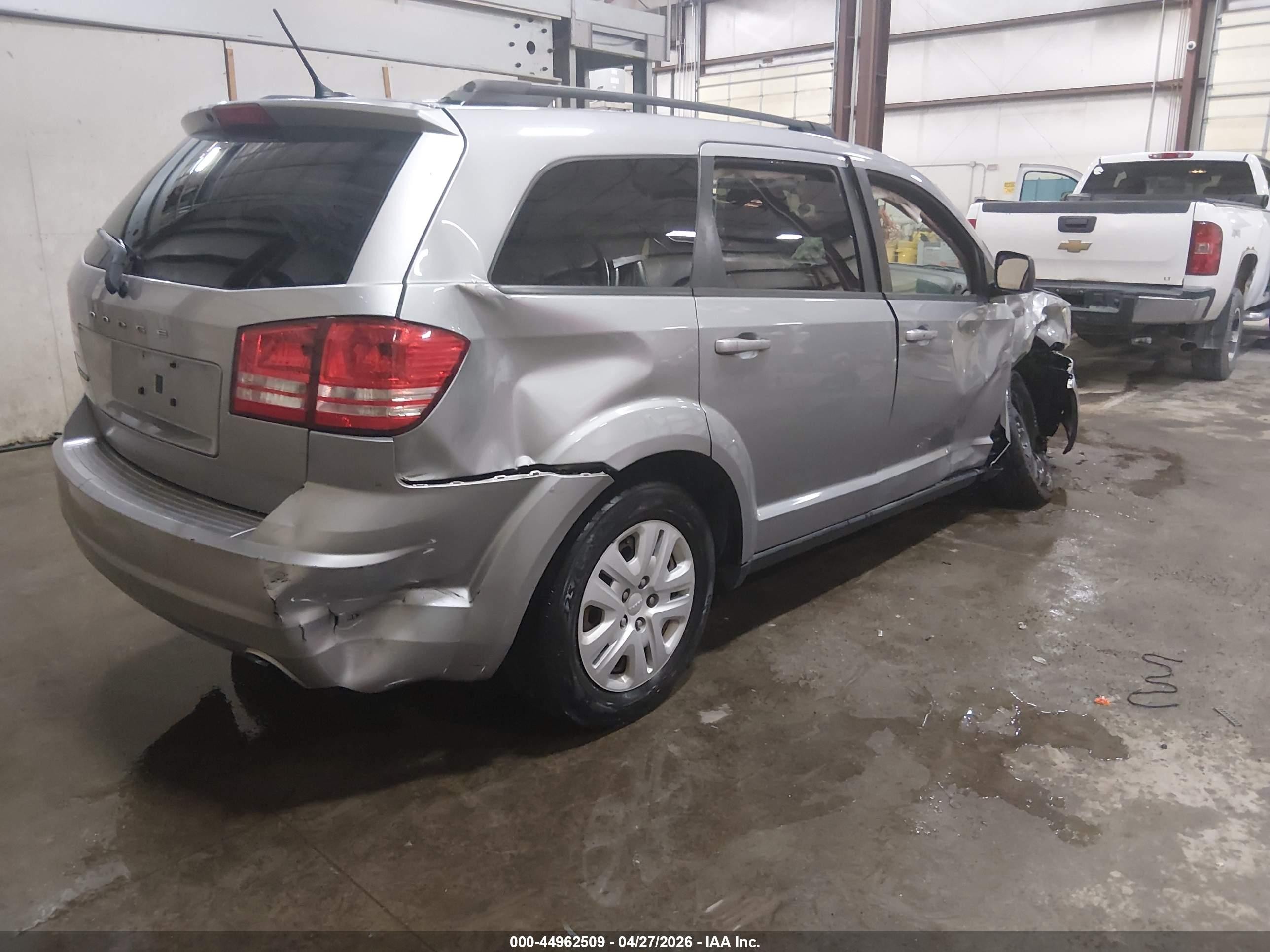 2016 Dodge Journey Se Gray vin: 3C4PDCAB7GT151760