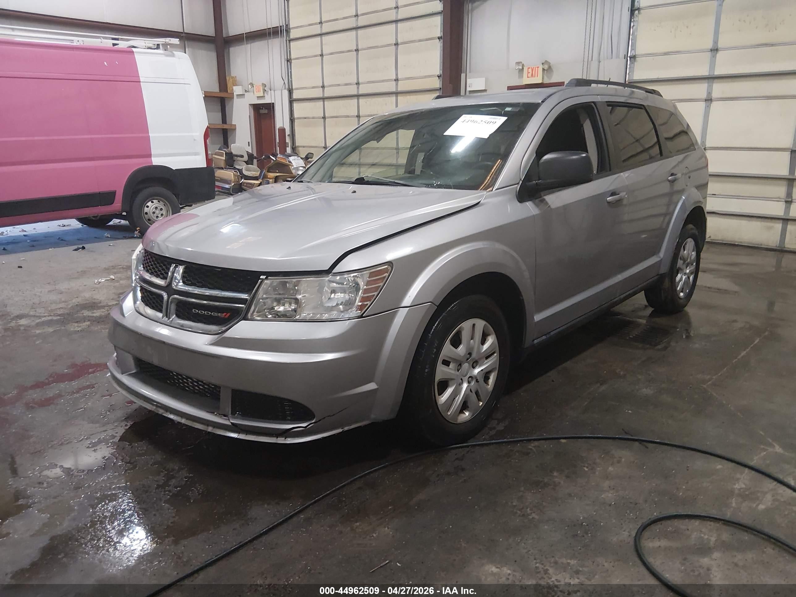 2016 Dodge Journey Se Gray vin: 3C4PDCAB7GT151760